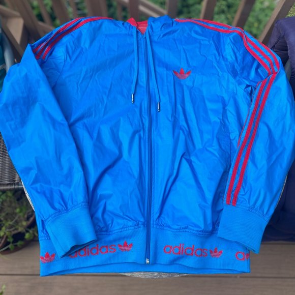 adidas reversible windbreaker